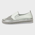 Bragi 'Victoria' Leather Slip-On Sneaker (#528-37)