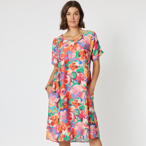 Clarity 'Garden Party' Print Dress (#45876)