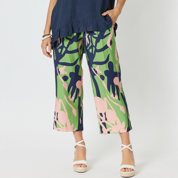 Clarity 'Como' Wide Leg Print Pant (#46098)