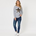 Threadz 'Annie' Star Stripe Tee (#45337)