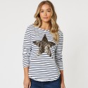 Threadz 'Annie' Star Stripe Tee (#45337)