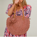 Paisley The Label 'Willow' Straw Bag (#RA194)