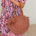 Paisley The Label 'Willow' Straw Bag (#RA194)