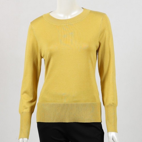 Lilia Essential Long Sleeve Knit Top (#0002)