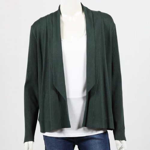 Lilia Zip Pocket Cardigan (#B806)