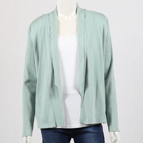 Lilia Zip Pocket Cardigan (#B806)