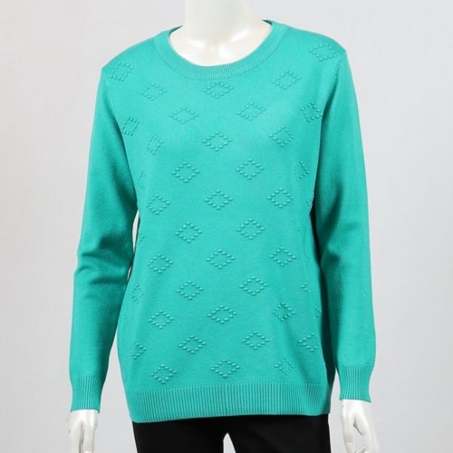 Lilia Diamond Knit Jumper (#WT825D-1)