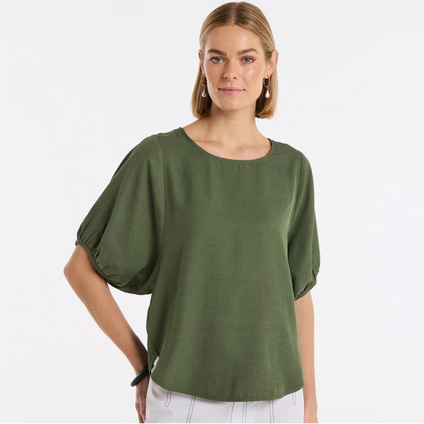 Marco Polo Circle Sleeve Top (#YTMS54690)