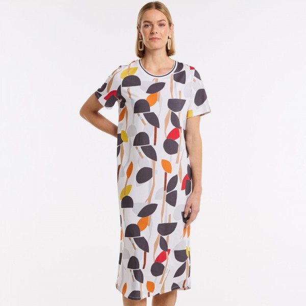 Marco Polo 'Floriade' Print Dress (#YTMS59327)