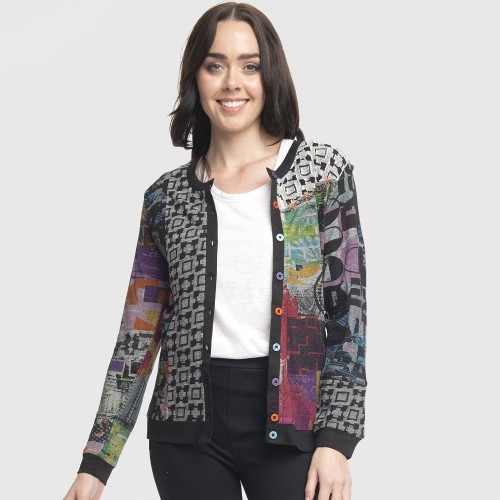 Orientique 'Mozart' Patch Cardigan (#22917)