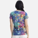 Orientique 'Tropical Batiq' Print T-Shirt (#22987)