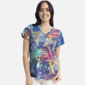 Orientique 'Tropical Batiq' Print T-Shirt (#22987)