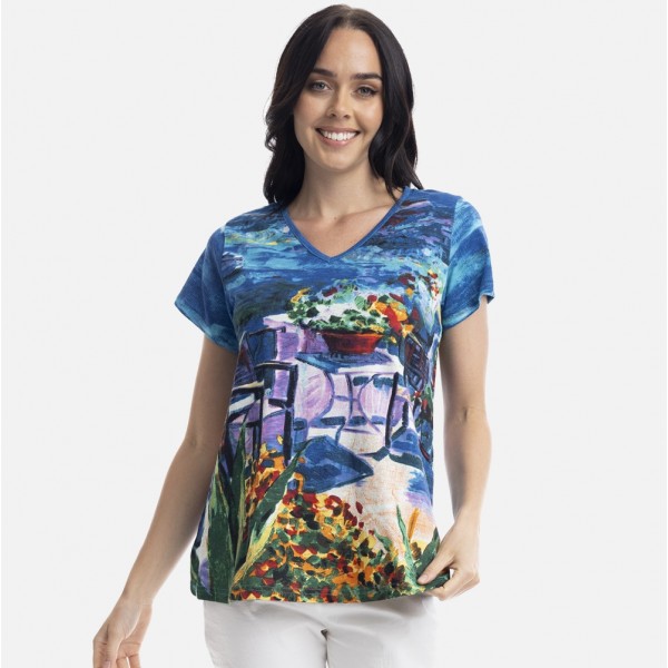 Orientique 'Santorini' Contemporary T-Shirt (#22990)