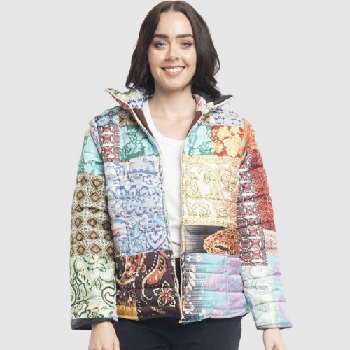 Orientique 'Brahms' Reversible Puffer Jacket (#3241)