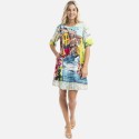 Orientique 'Bellagio' Contemporary Print Dress (#40002)