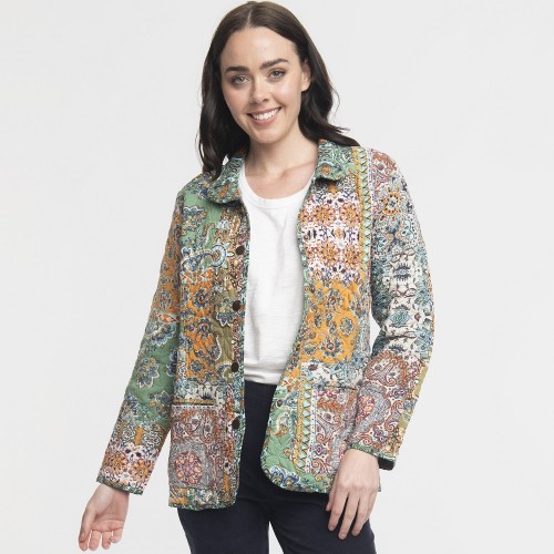 Orientique 'Beethoven' Reversible Quilted Jacket (#72456)