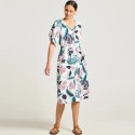 Yarra Trail 'Panama' Print Dress (#YT25S9540)